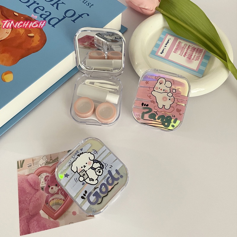 Hộp Đựng Kính Áp Tròng Hình Hoạt Hình Dễ Thương Cho Bé Gái