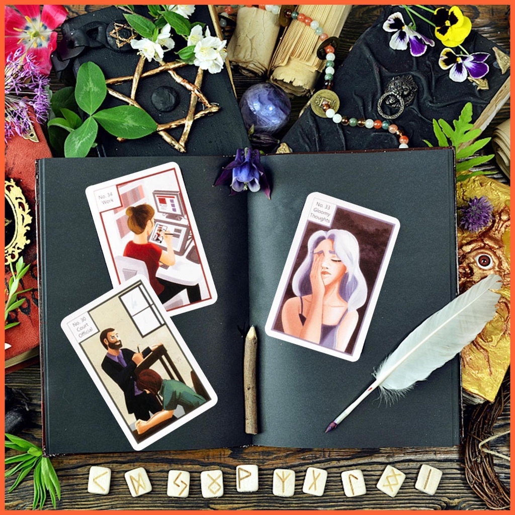 Bộ Bài tarot 36 Lá Vui Nhộn