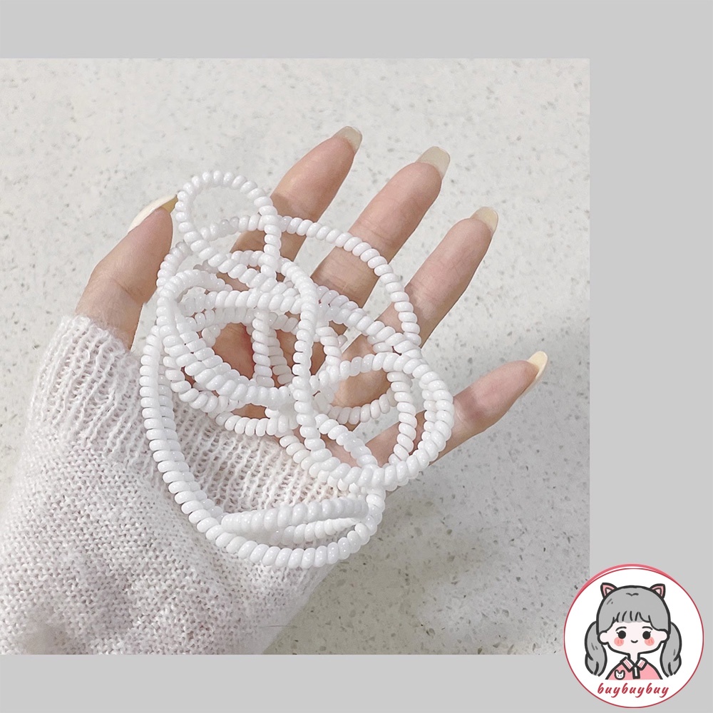 Dây Cáp Sạc Xoắn Ốc Dài 1.4m Nhiều Màu Thông Dụng Trang Trí Cho iphone samsung huawei