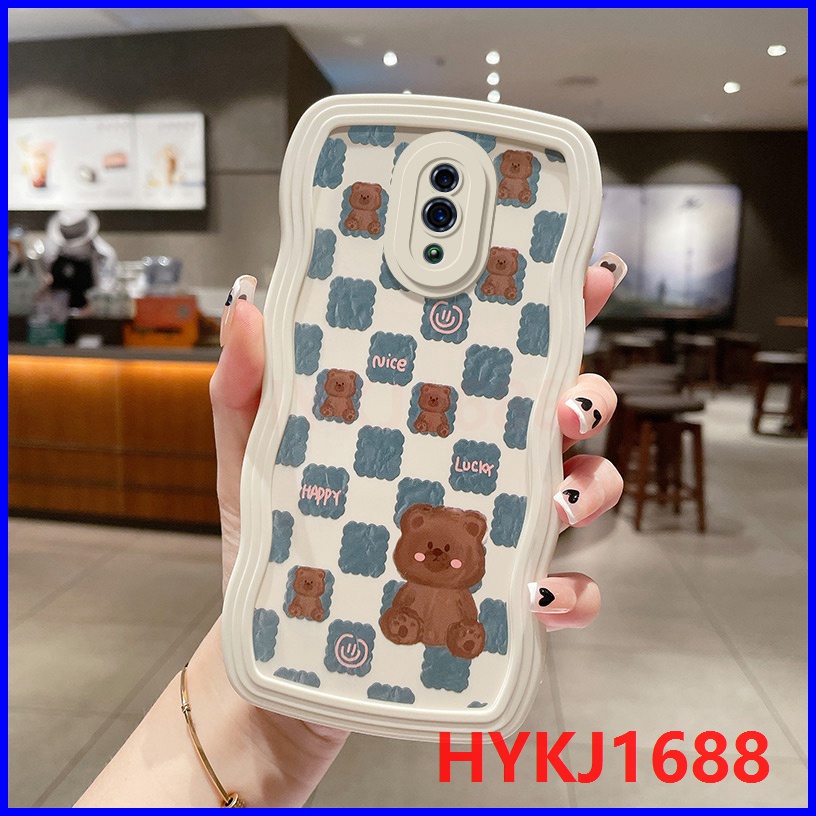 Ốp lưng Oppo Reno Ốp Điện Thoại tpu silicone Họa Tiết Gợn Sóng Lớn Cho oppo reno DBL
