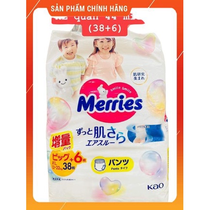 Tã bỉm MERRIES nội địa Nhật dán/quần NB82/S76/M60/M58/L50/XL44 Mama Baby VN