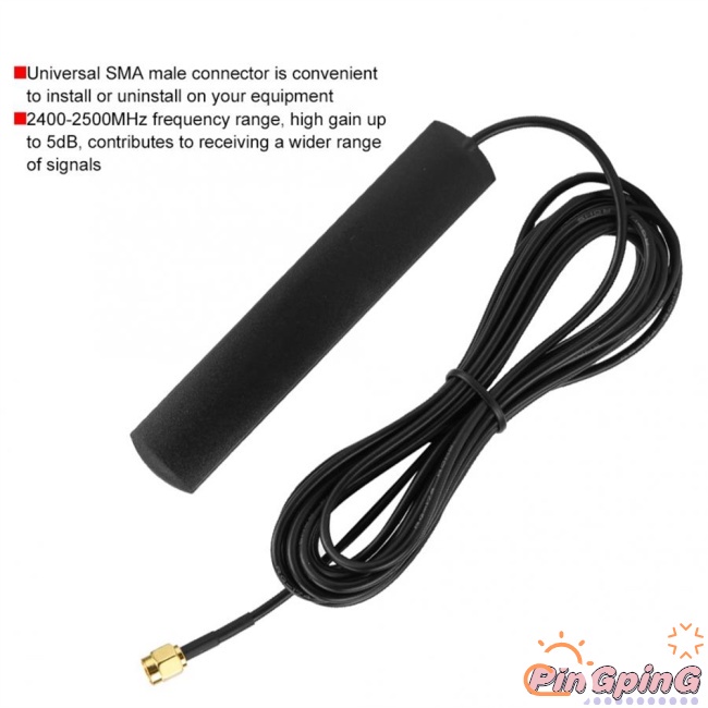 Gps Ăng Ten Hoạt Tính 4g / 3g / gsm / 2g Dây Cáp Ăng Ten 3M / 10 feet sma