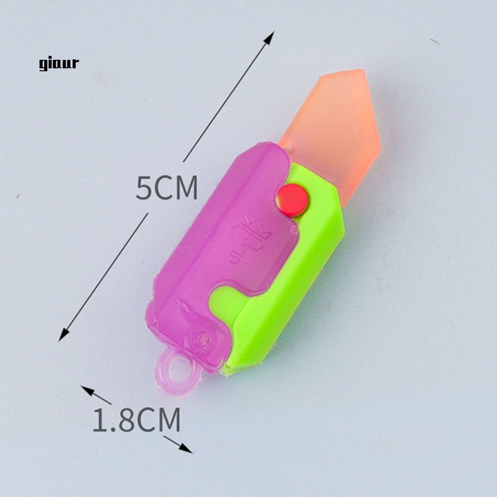 Móc Khóa Hình Cắt Cà Rốt 3d mini Dễ Thương