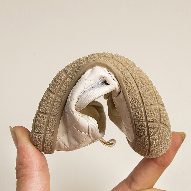 Giày Thể Thao Bằng Da Hình Mặt Cười Dễ Thương Dành Cho Trẻ Em 0-4 Tuổi