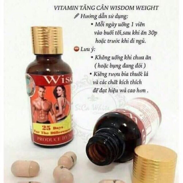 Vitamin tăng cân Windom tăng 3-5kg sau liệu trình 25 ngày An toàn_ hiệu quả
