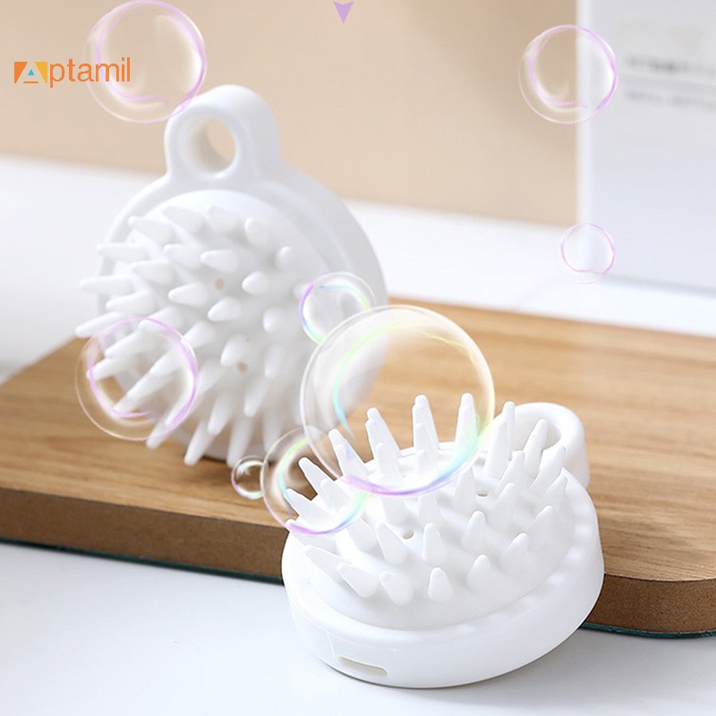 1 Lược silicone Mát Xa Da Đầu Nhật Bản  1pc
