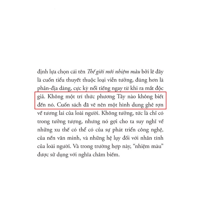 Sách - Thế giới mới nhiệm màu