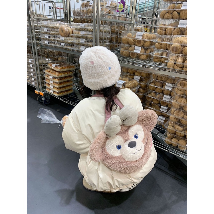 Áo Khoác Đệm cotton Dày Dáng Rộng Cổ Tròn Thắt Nơ Ngọt Ngào Cao Cấp Mùa Thu Hàn Quốc Cho Nữ