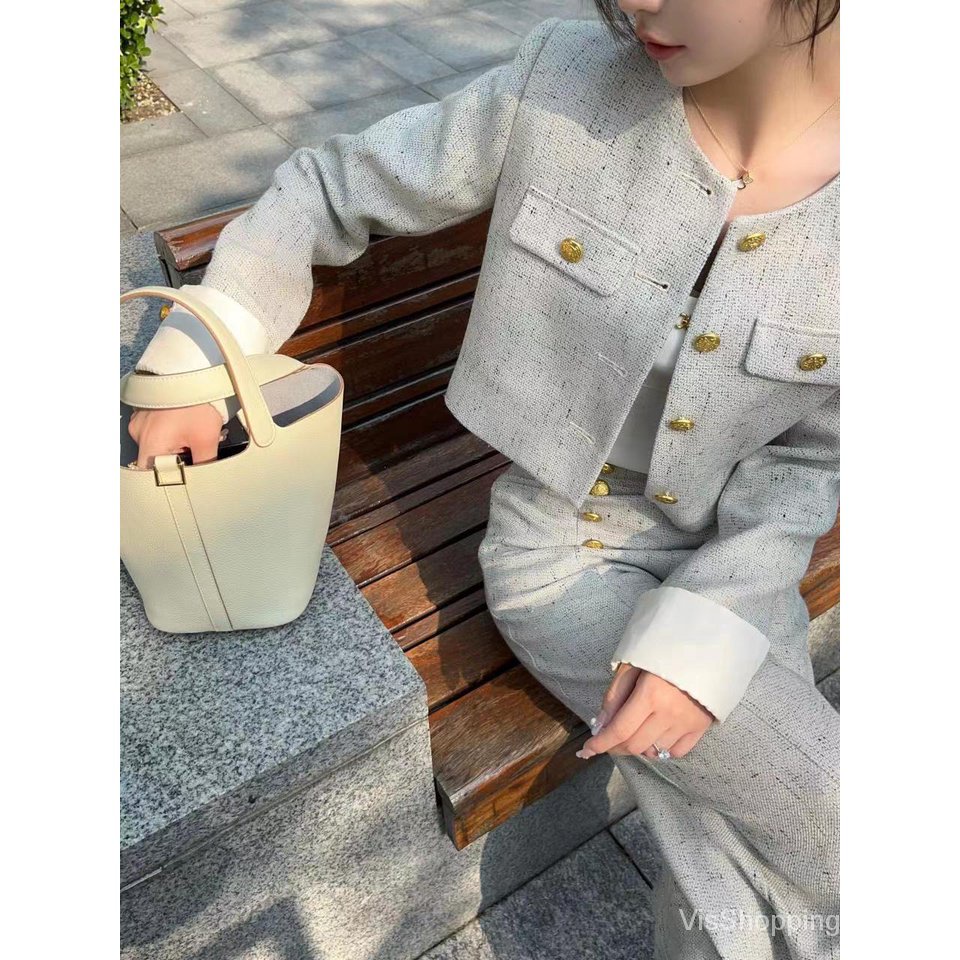 Set Đồ Thời Trang Mùa Thu 2023 Phong Cách Pháp Chất Lượng Cao