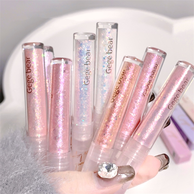 Abpopa Phấn Mắt Dạng Lỏng Ánh Kim Tuyến Lấp Lánh Ge bear