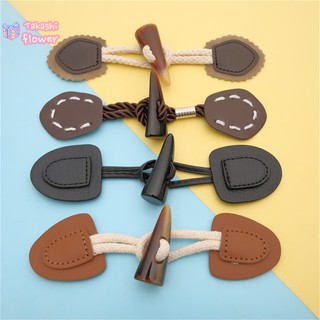 Set 2 Nút Gỗ Dùng May Đồ Da Thủ Công diy