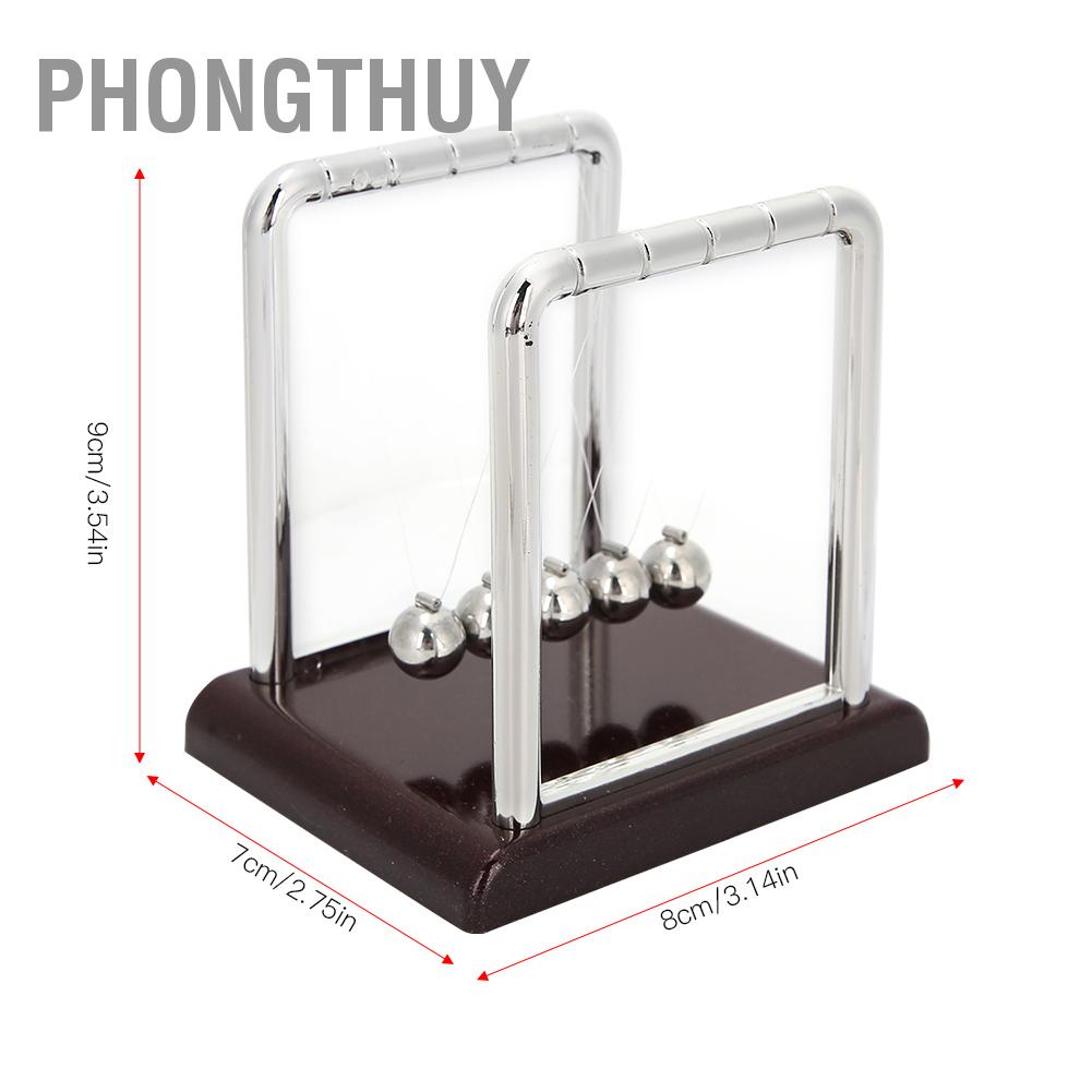 PhongThuy Thú vị Kim Loại Cân Bằng Bóng Bàn Đồ Chơi Vật Lý Khoa Học Giáo Dục Trang Trí Nhà