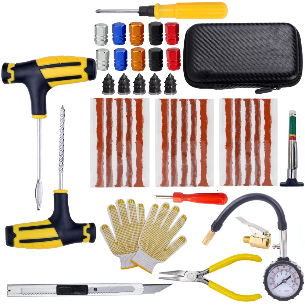 Bộ Dụng Cụ Vá Lốp Xe Khẩn Cấp Chuyên Dụng