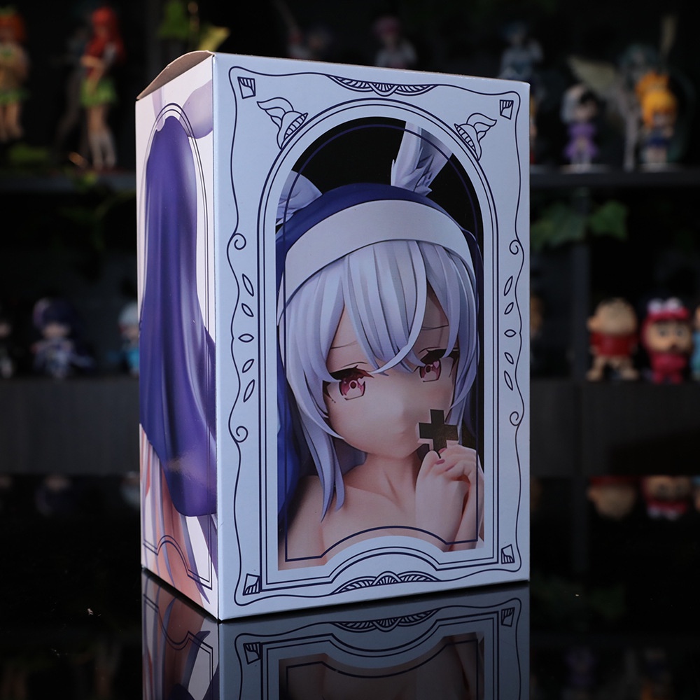 Mô Hình Cô Gái anime carnal girl q Hành Động nun Với Tai Thỏ Làm Quà Tặng Cho Bé unisx