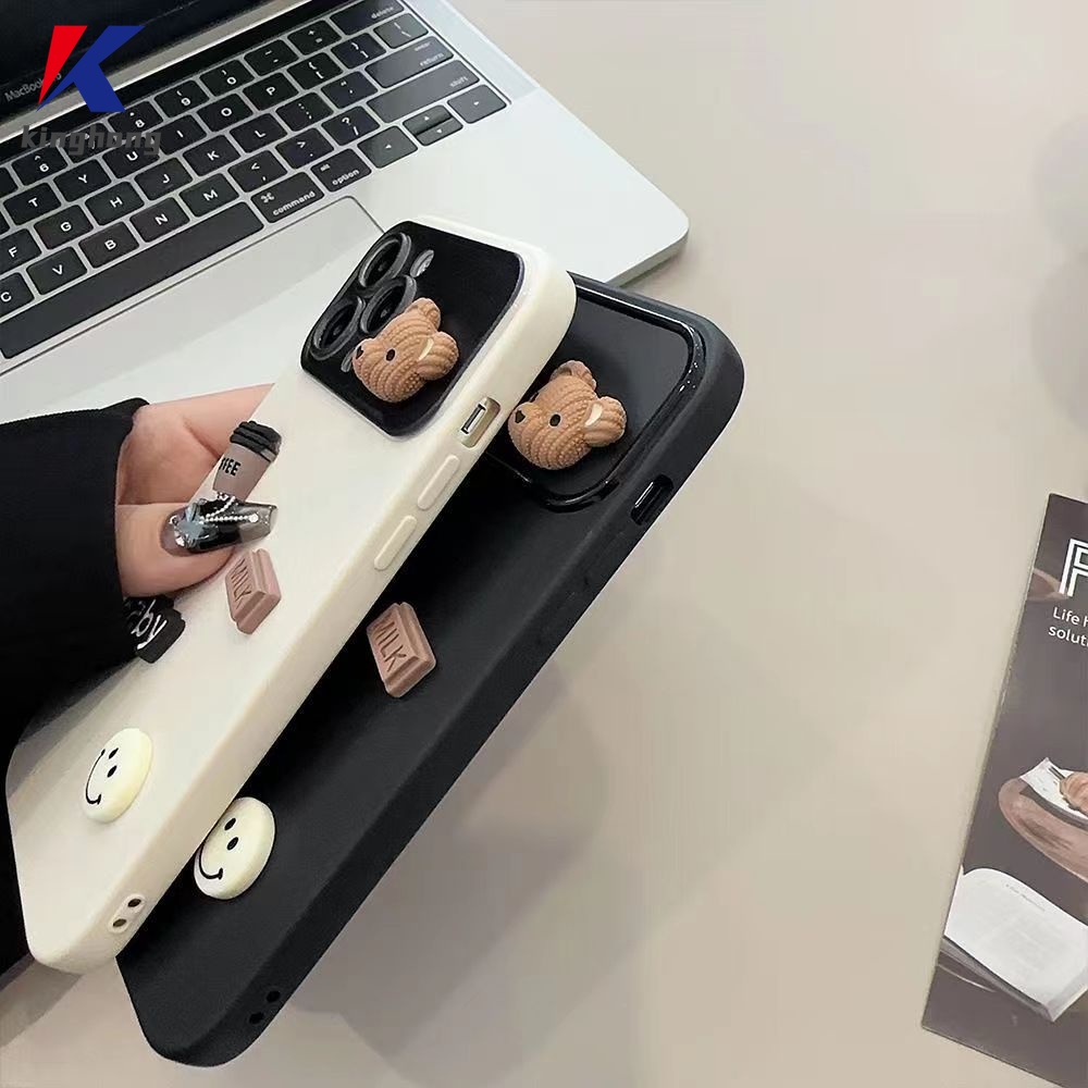 Ốp Điện Thoại Hình Mặt Cười 3d Cho iphone 15 11 12 13 14 6 7 6s 8 x xr xsmax plus 6splus 7plus 6plus 8plus 14plus xsmax se 2020