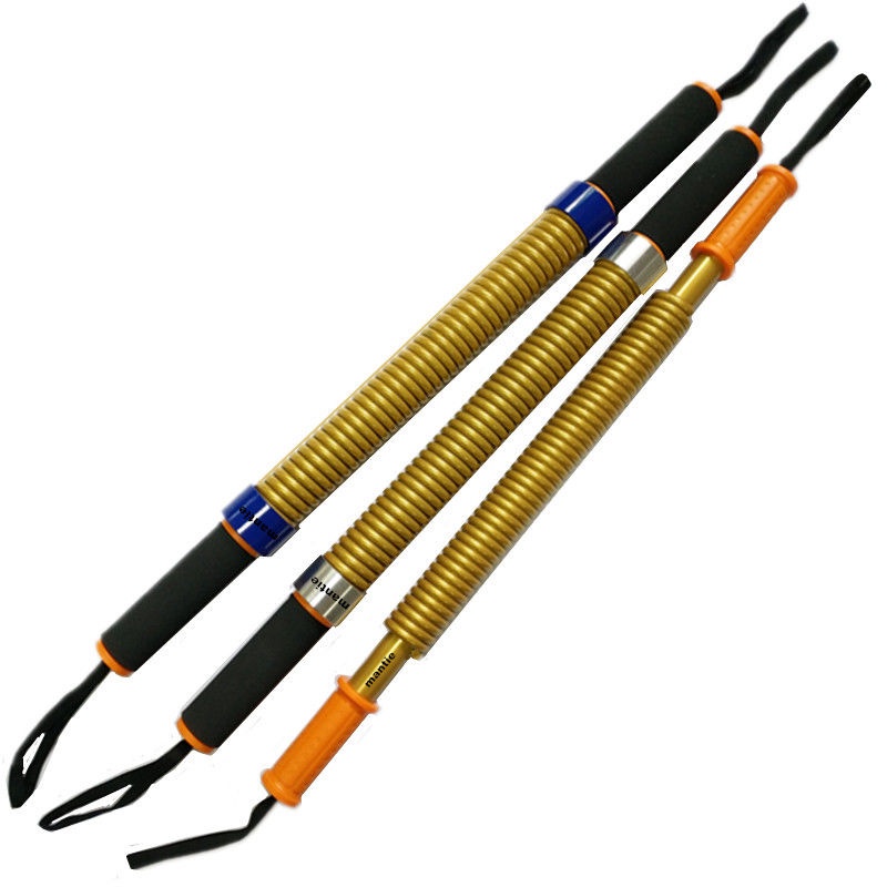 Đồ long đao 100kg gậy lò xo dụng cụ tập cơ tay tặng ô tô