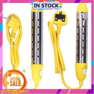 Globedealwin Máy Nước Nóng Điện 2500W Ngâm Di Động Tự Động Tắt Nguồn Bể Nồi Hơi 220V Bồn Tắm Bơi