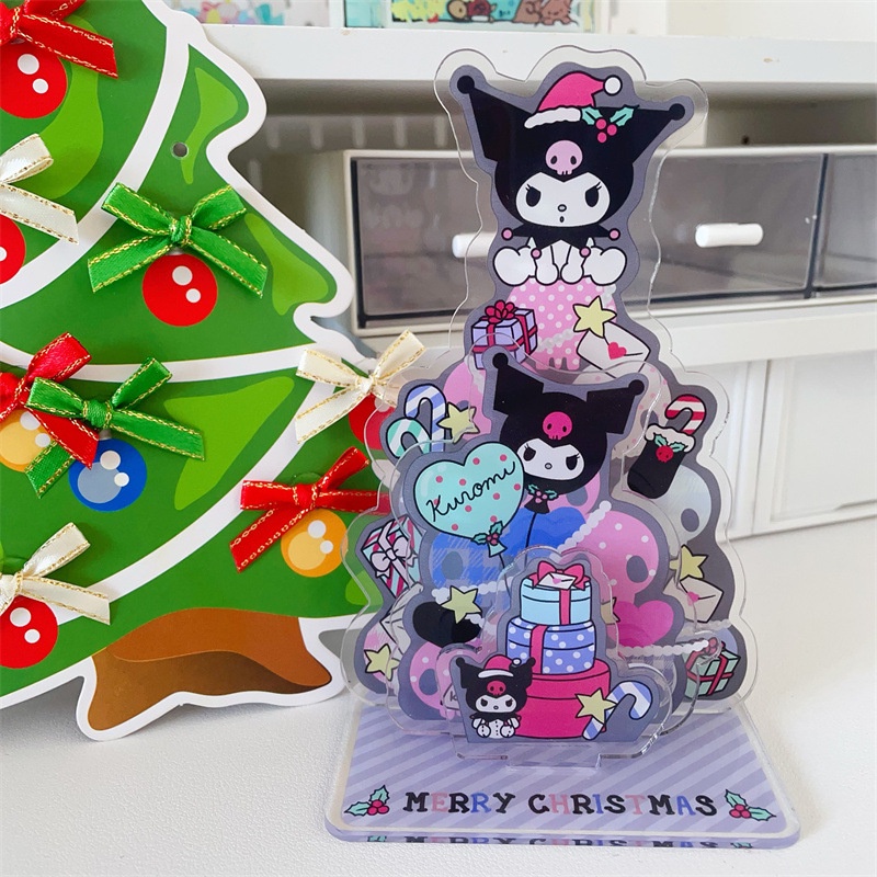 Hoạt Hình Quà Tặng Giáng Sinh / Sinh Nhật Hình kuromi melody Đáng Yêu diy