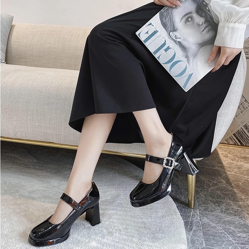 Giày cao gót mũi vuông, giày đi tiệc