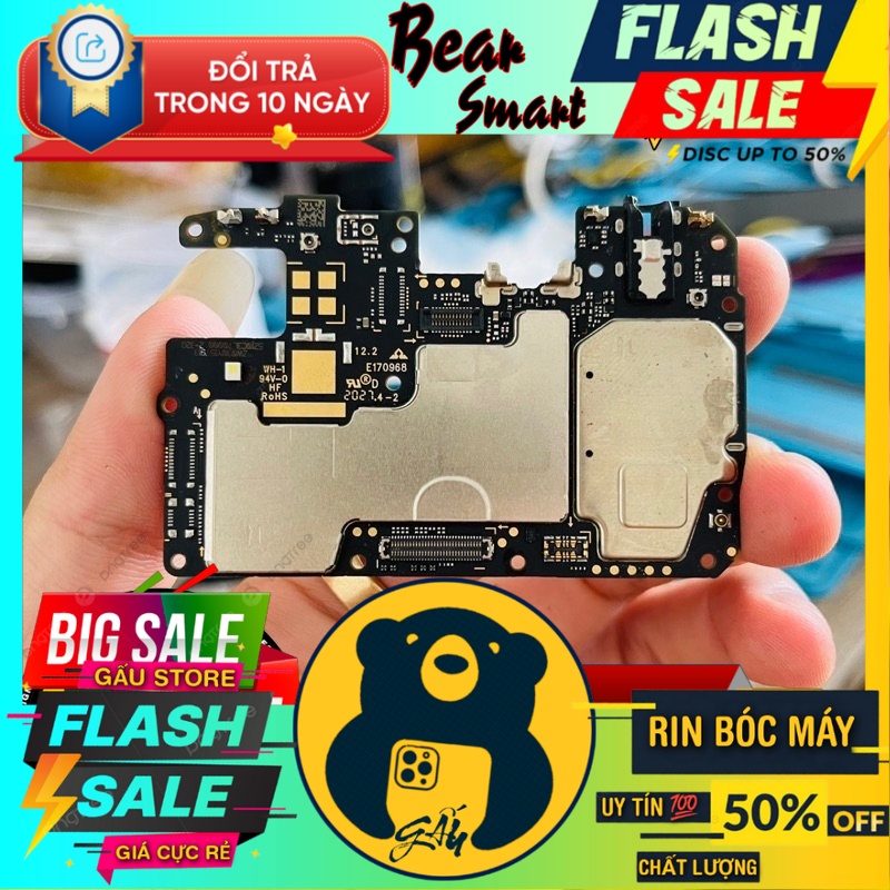 Main Xiaomi Redmi 9A Rin Bóc Máy / Mainboard / Bo mạch Xiaomi Redmi 9A