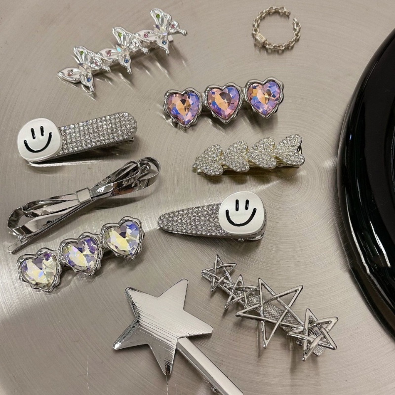 Thời Trang Kẹp Tóc Hình Ngôi Sao Năm Cánh Phong Cách Hàn Quốc