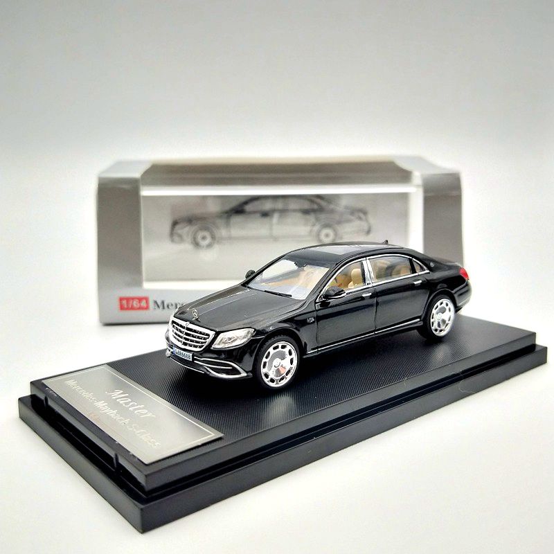 1/64 benz mcbach w126 s560 / s680 / s450 Bằng Hợp Kim Tỉ Lệ Mô hình xe hơi Quà sinh nhật Quà tặng Toy Trang trí