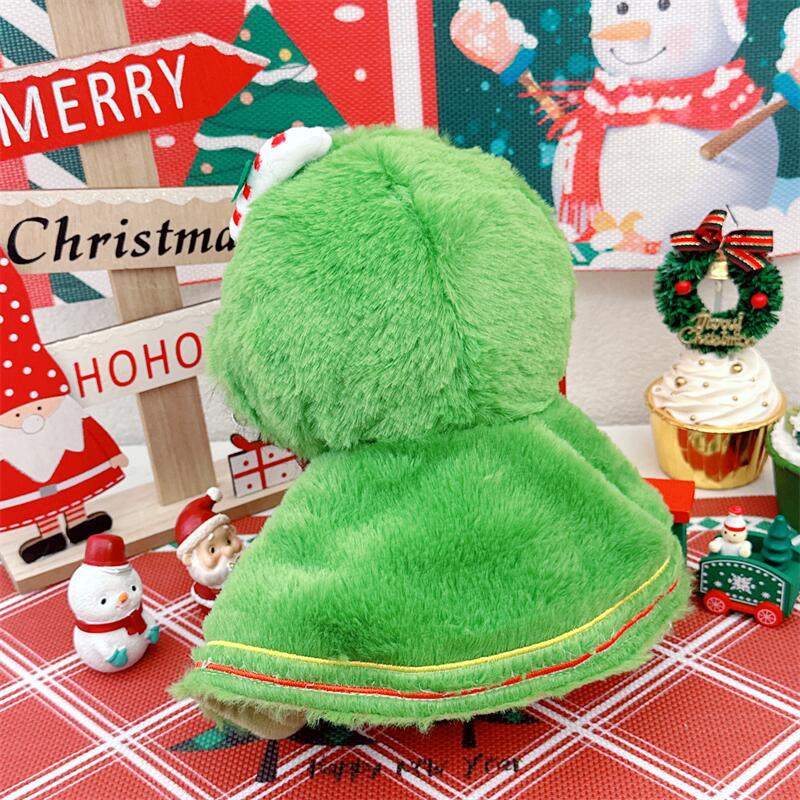 Búp Bê Nhồi Bông Vải cotton 20cm Hình Ông Già Noel Cây Thông Dễ Thương