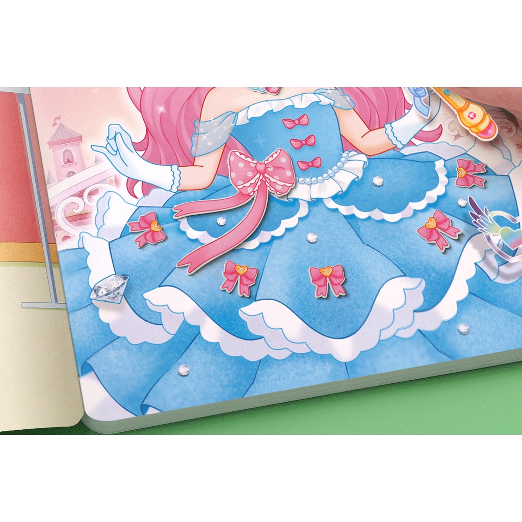 Công chúa hình dán hình dán công chúa Sticker Dán Trang Trí Sách Hình Công Chúa Hoạt Hình Dễ Thương Cho Bé Gái 0-6 Tuổi zf5c