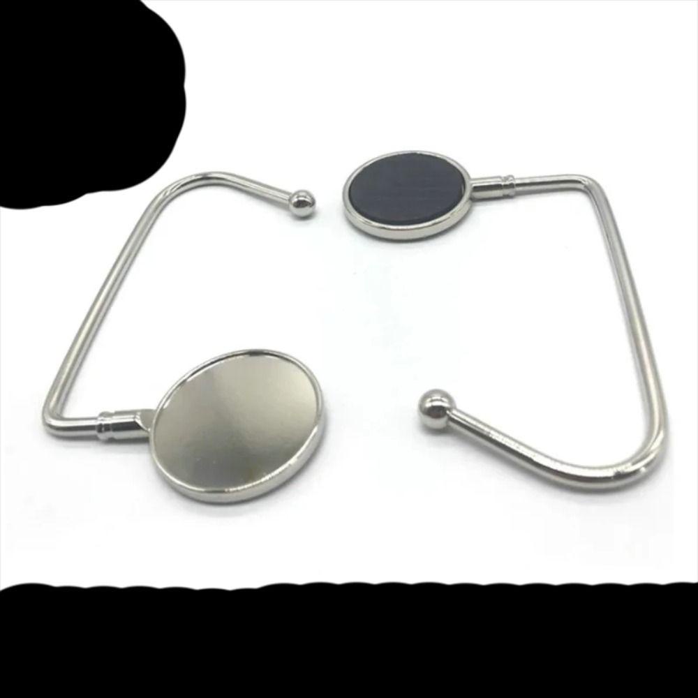 UUMIR Móc Treo Túi Xách Bằng Hợp Kim Màu Bạc Nhỏ Gọn Tiện Dụng Mang Theo Du Lịch