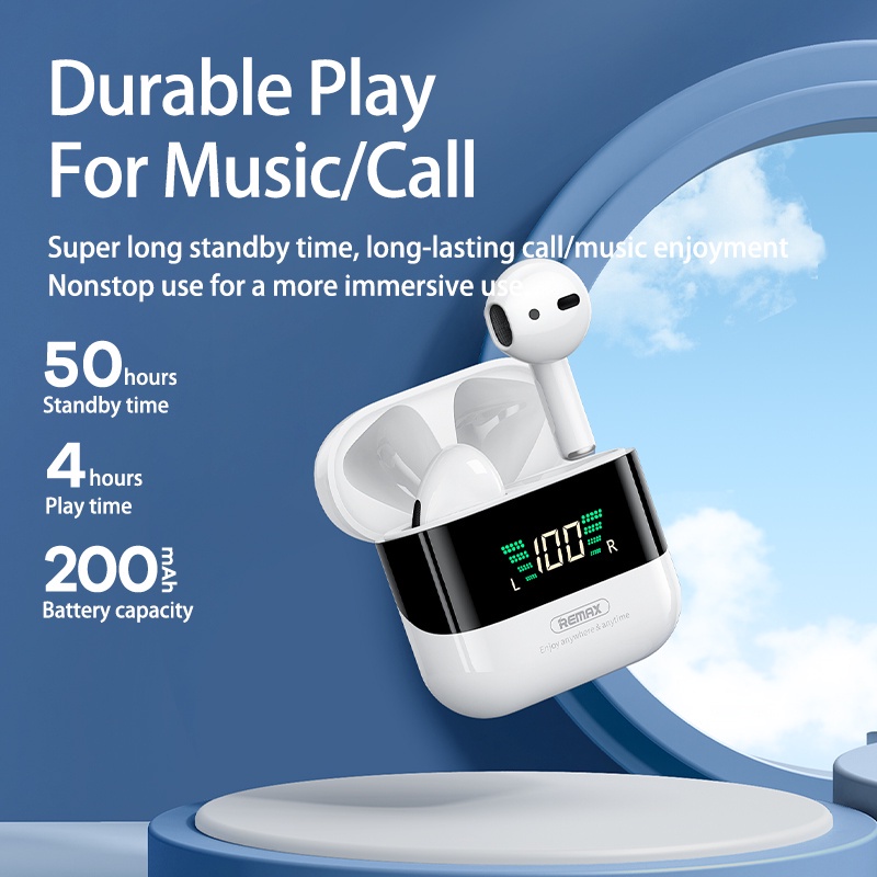 Tai nghe Bluetooth TWS Remax TWS-10 Plus V5.1  - Hãng phân phối