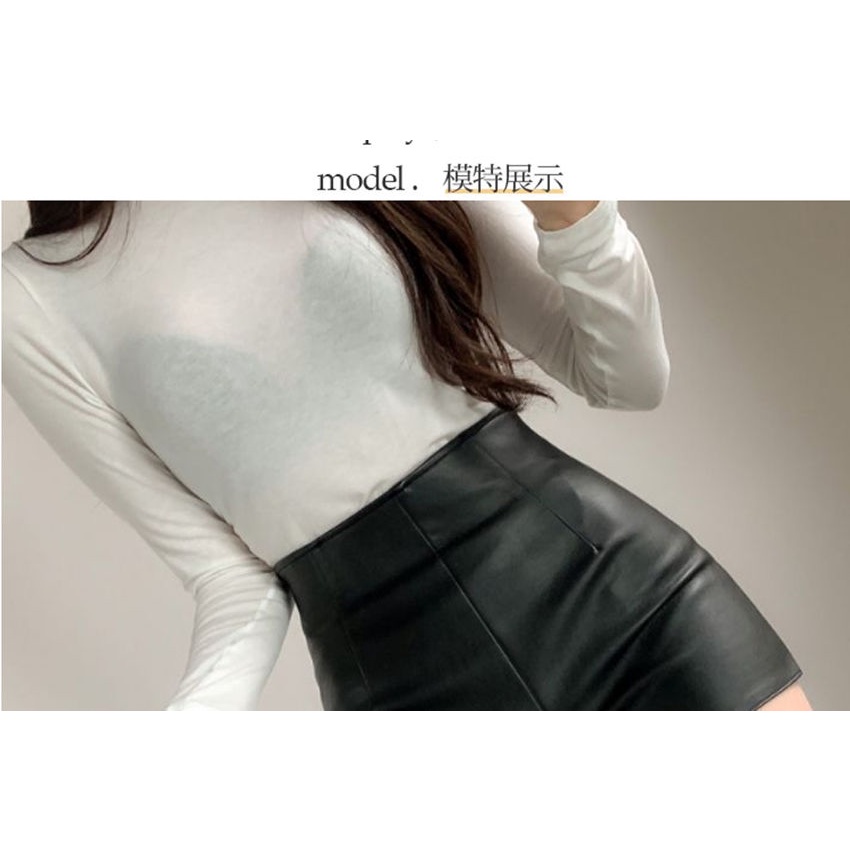 Quần Short Da Lưng Cao Co Giãn Thời Trang Thu Đông Dành Cho Nữ