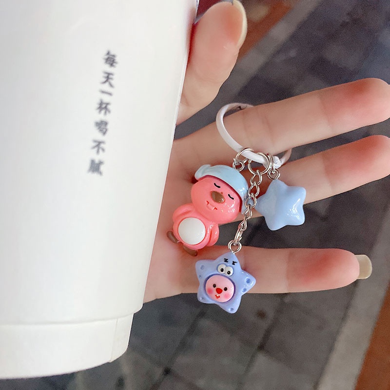 Dễ Thương Móc Khóa Hìnhoopy ruby Xinh Xắn