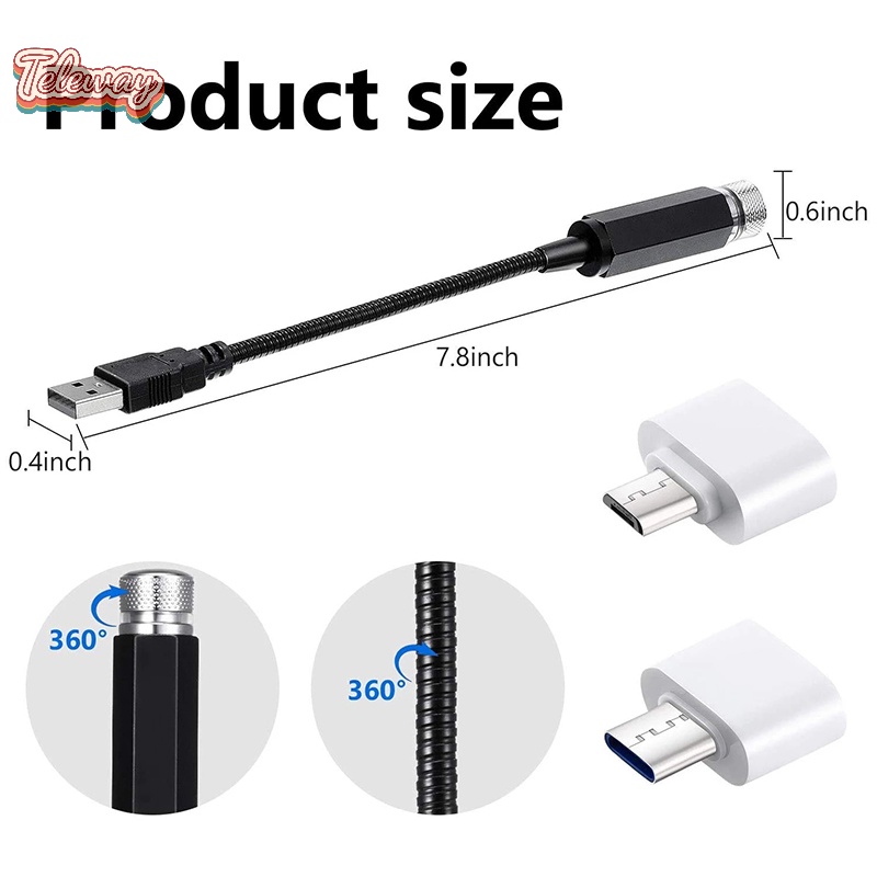 Đèn led Chiếu Bầu Trời Sao Lãng Mạn 5v usb Fqianfa444}