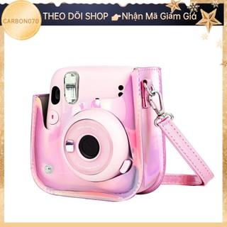 Carbon070 Túi bảo vệ máy ảnh Vỏ nhựa PVC lưu trữ cho Instax Mini 11 9 8