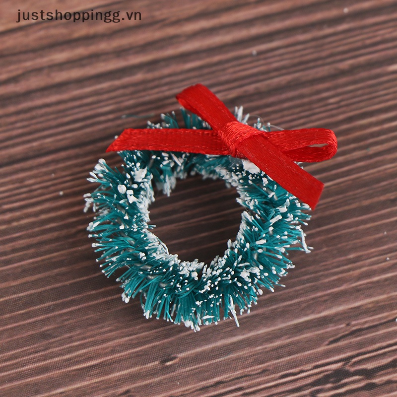 Set 10 Mô Hình Cây Thông Noel mini Trang Trí Nhà Búp Bê