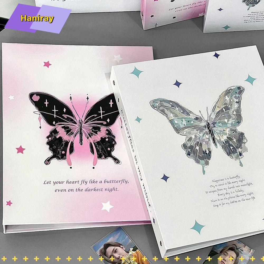 Haniray butterfly a4 / a5 binder chasing instax korea kpop idol star photo storage albums album ảnh