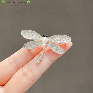 Trâm cài chuồn chuồn mới, trang trí cao cấp, chốt cổ áo, áo khoác, trâm cài, phụ kiện khí chất nữ tính, corsage ghim cài áo  Trâm cài quầ