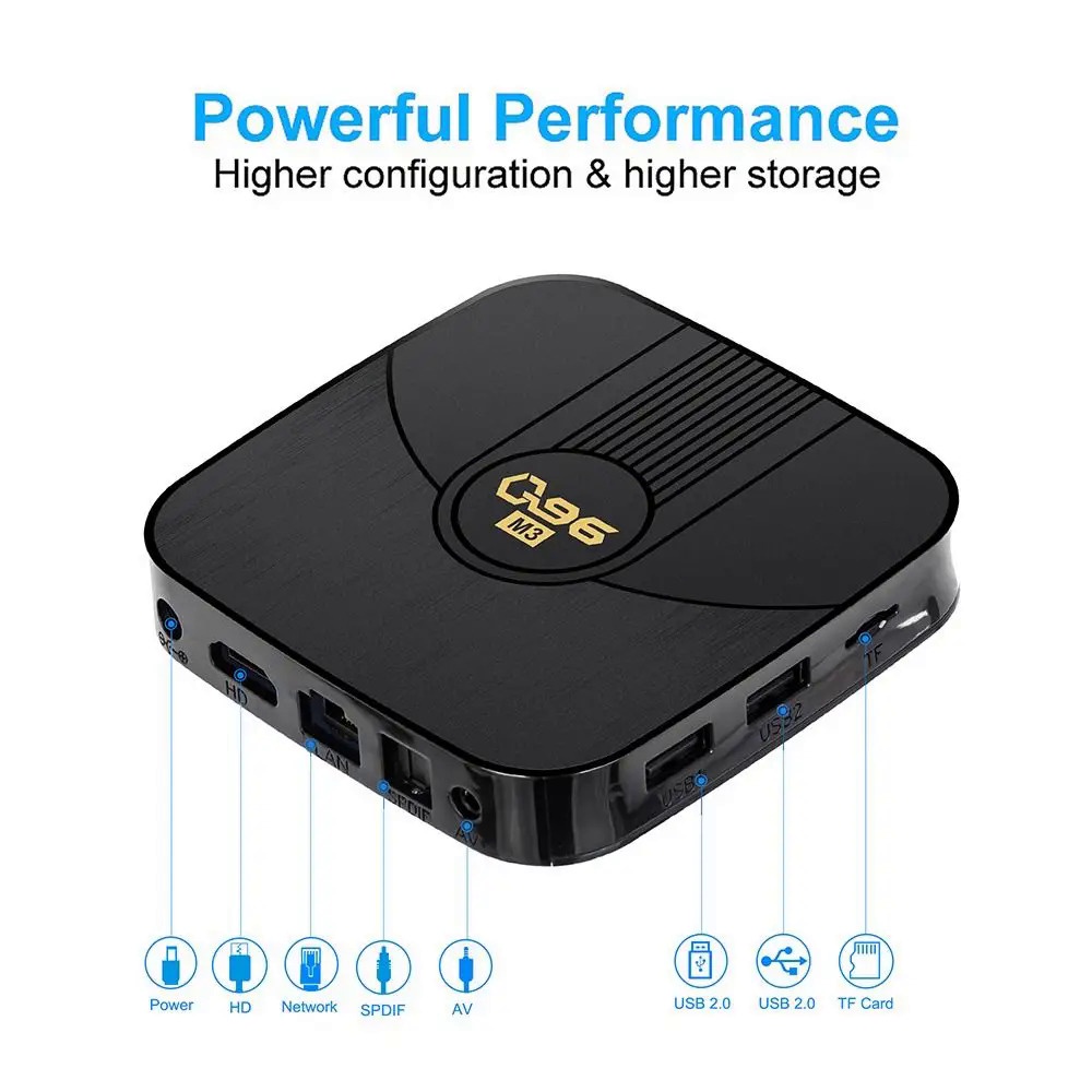 Bộ Điều Khiển Ngôn Ngữ Truyền Hình Mptv q96 m3 s905y4 android 11 5.8g bluetooth hdr10 4k 3d av1 h.265 2gb16gb 2023 ctpn