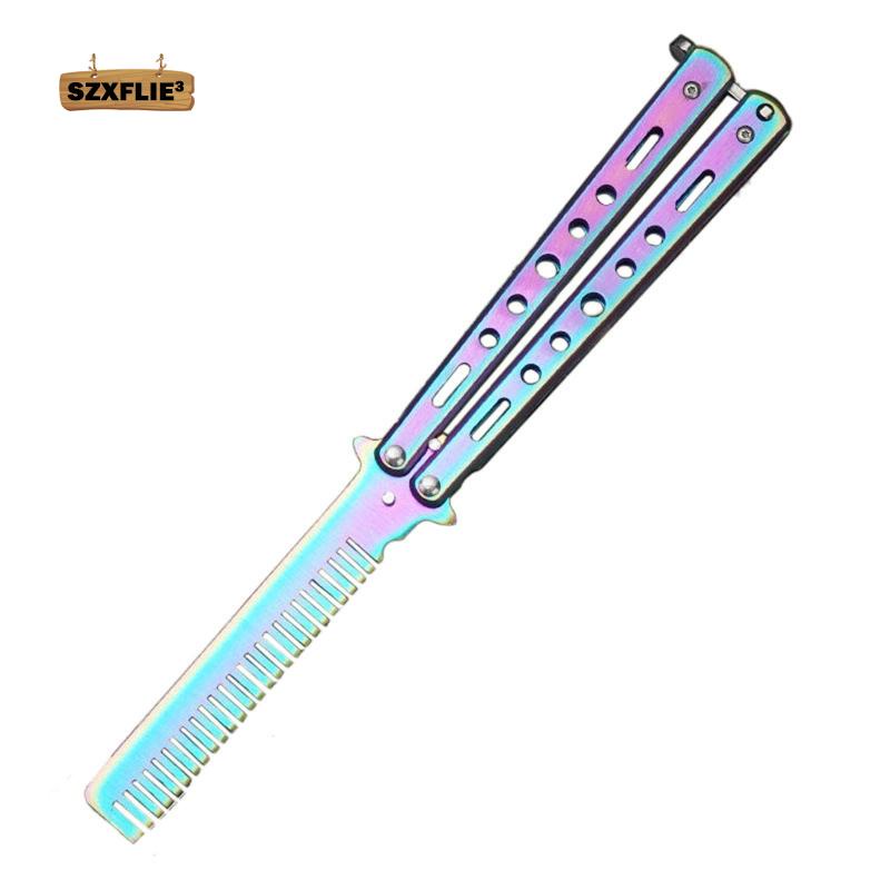 Lược Chải Tóc Hình Bướm Bằng Thép Không Gỉ