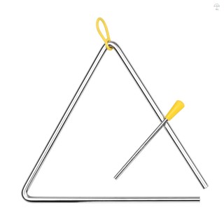 ANENG Lang Chuông Tam Giác Tam Giác 8 inch triangolo Bằng Thép Tạo Âm Thanh Giáo Dục Sớm Cho Bé
