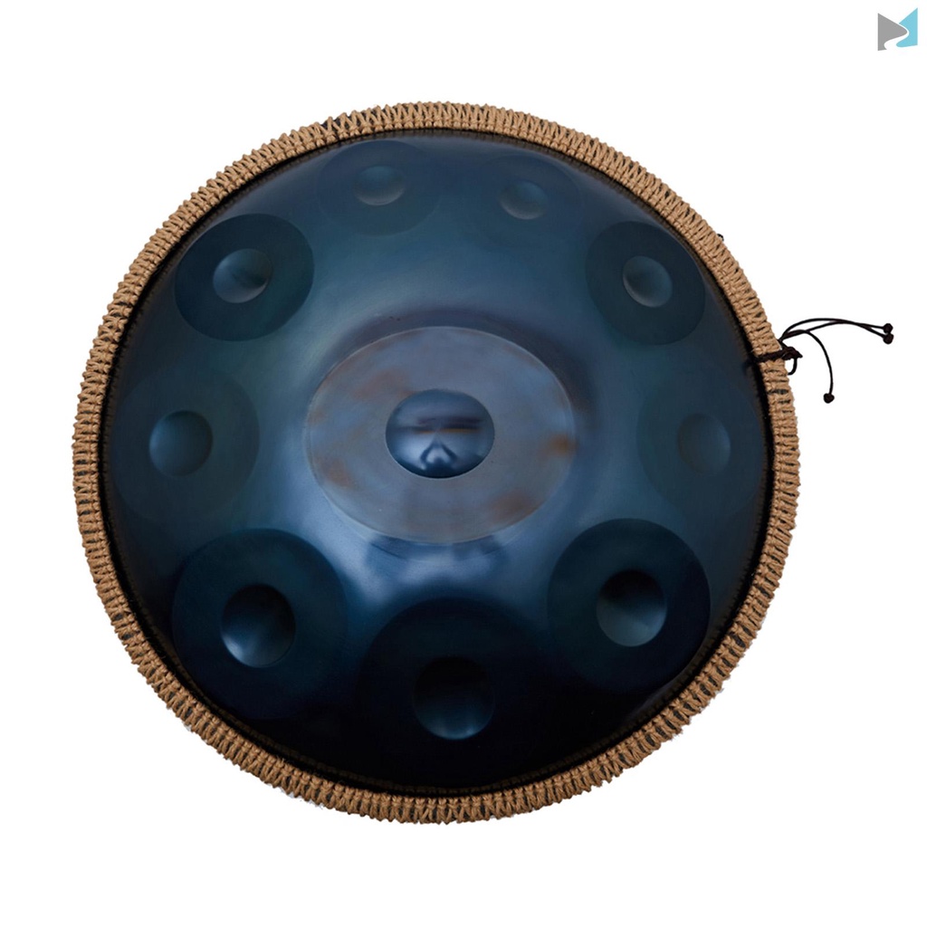 Handpan Hand Drum Percussion Musical Gift with Drum Stick Cleaning Cloth
