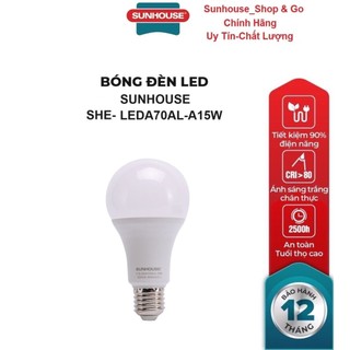 Bóng đèn led 15w sunhouse she-leda70al-a15w