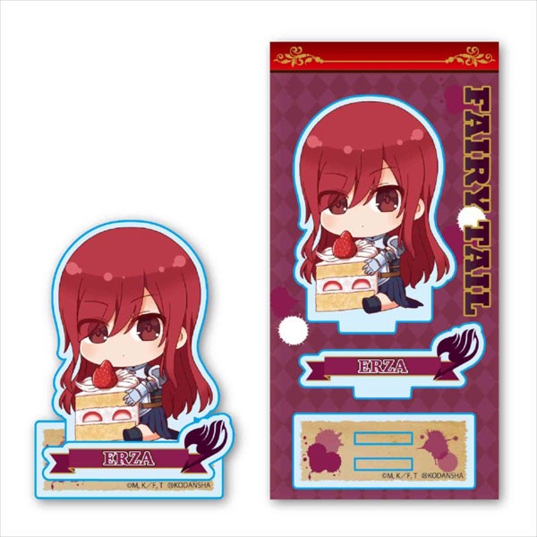 Mô hình Standee Natsu Wendy Gray Lucy Erza FAIRY TAIL 1 Phụ kiện trang trí để bàn góc học tập