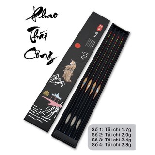 Hộp 4 Phao câu đài Bát Tiên đa dạng chuyên rô phi, diếc, chép ,trắm...