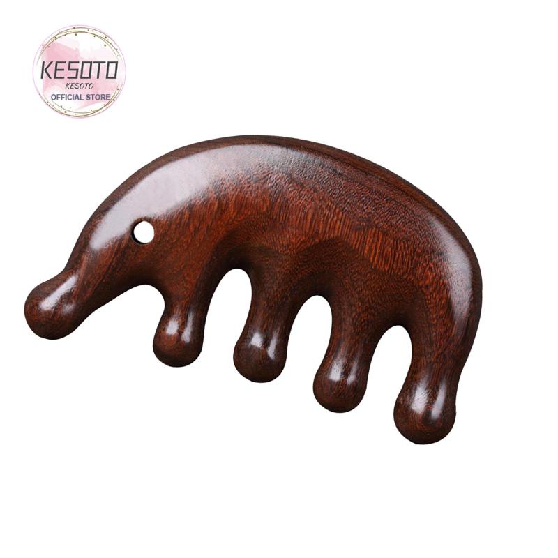 Lược Gỗ Chải Tóc Mát Xa Thư Giãn Cho Người Lớn