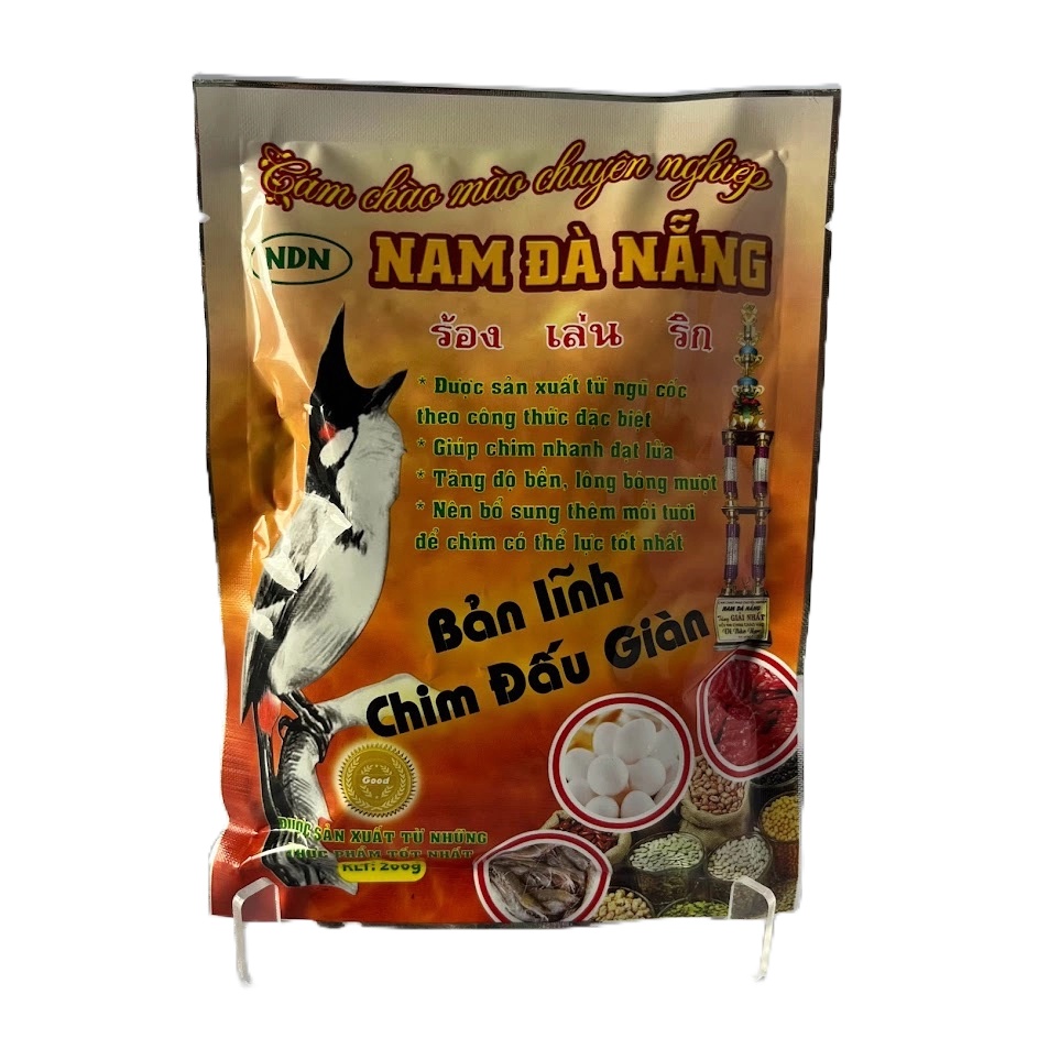 Cám Chào Mào Nam Đà Nẵng đấu, đấu Vip, Mộc thuần gói 200g Chính hãng Kabosa