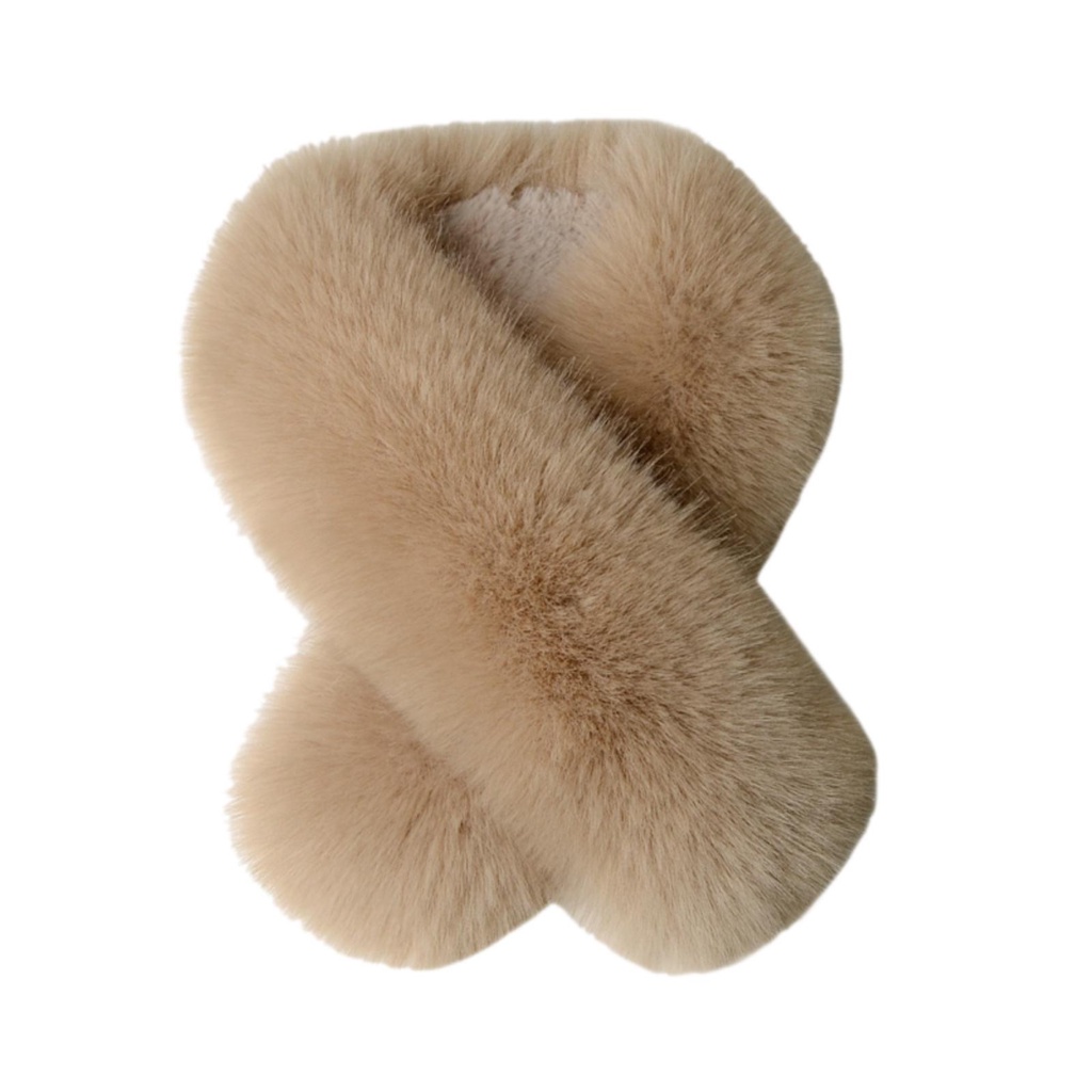 Khăn Choàng Cổ Bằng Lông Cáo Nhân Tạo Dày Hai Mặt Thời Trang Mùa Đông Cho Nữ