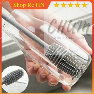 Cây cọ rửa cốc, chai lọ đa năng silicon AAA