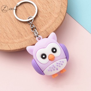 Móc khóa hình cú mèo dễ thương sáng tạo 1 cái