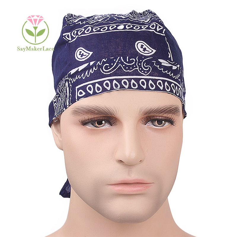 Khăn Trùm Đầu cotton Quấn Đầu Đi Xe Đạp Cướp Biển Cho Nam Và Nữ wicking hip hop Khăn Choàng Cổ